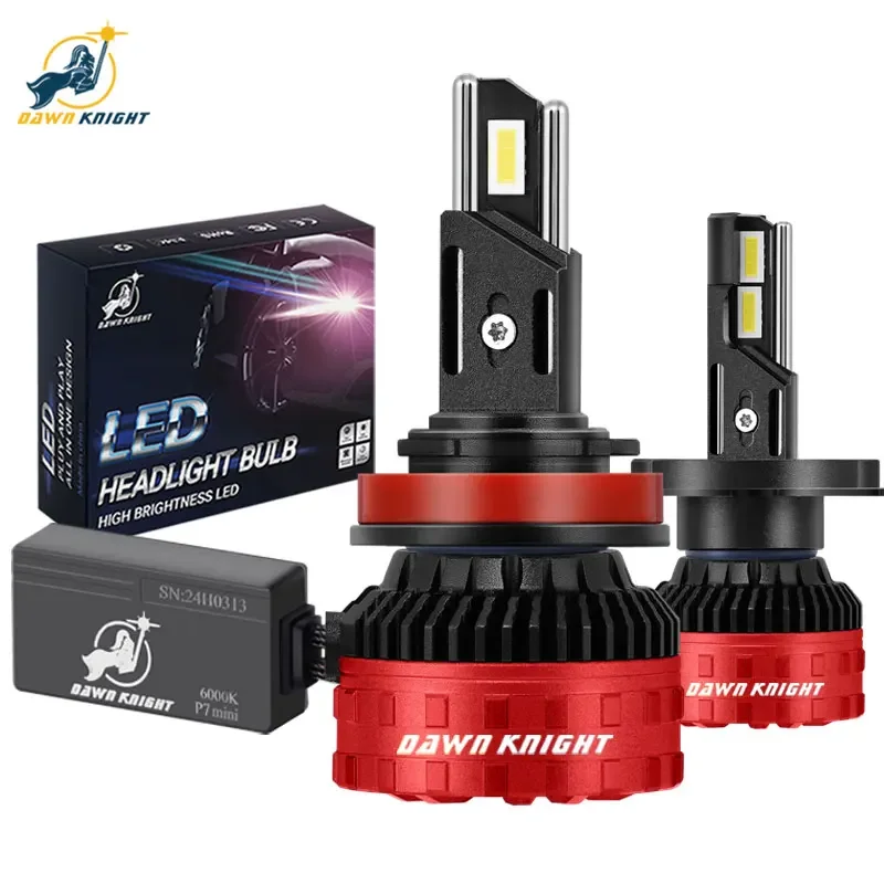 DAWNKNIGHT P7 MINI 60W H7 Led Headlight Bulbs 6000K 4300K LED H4 H11 ...