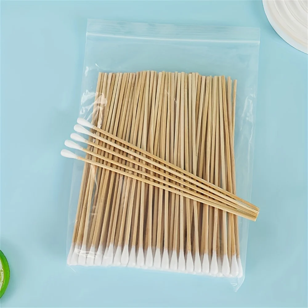 100/200/300/500/900pcs Disposable Swabs, Extended Cleaning Swab For Ear Cleaning Care Makeup, Digital Equipment Tool