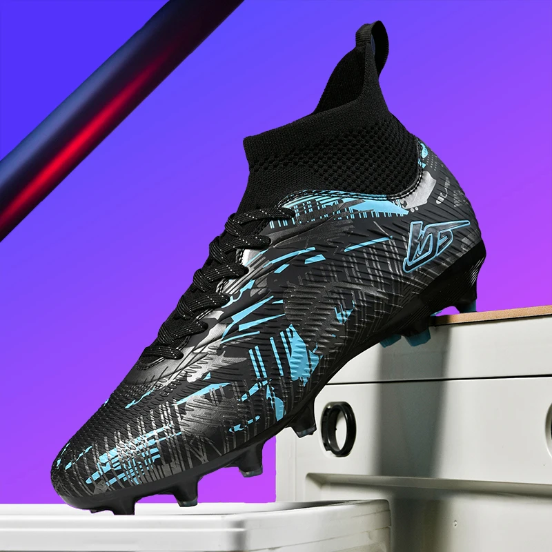 Football Shoes Men Soccer Shoes Society Casual Professional Sneaker Original Field Football Shoes Grass Training Kids Resistant Football Boots