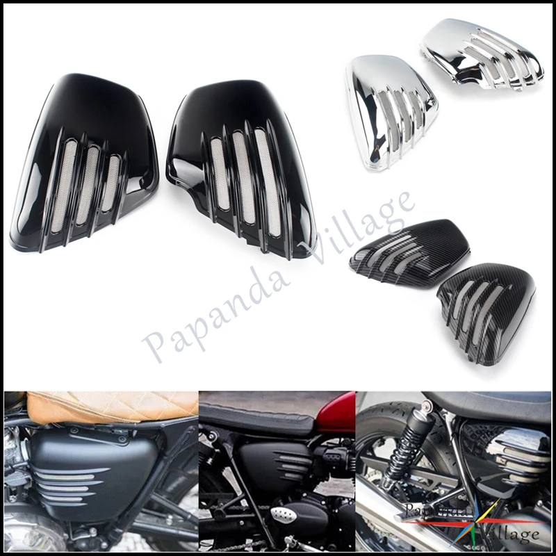 Accessori Moto Protezione Laterale Della Batteria Per Yamaha 700 Virago 1000-Up Virago 1984 750-Up Virago 1988-Up Virago 1100 1986-Up