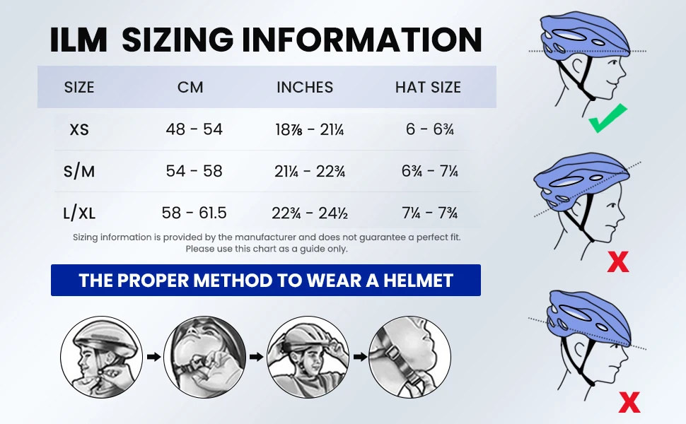 E3-10L size chart