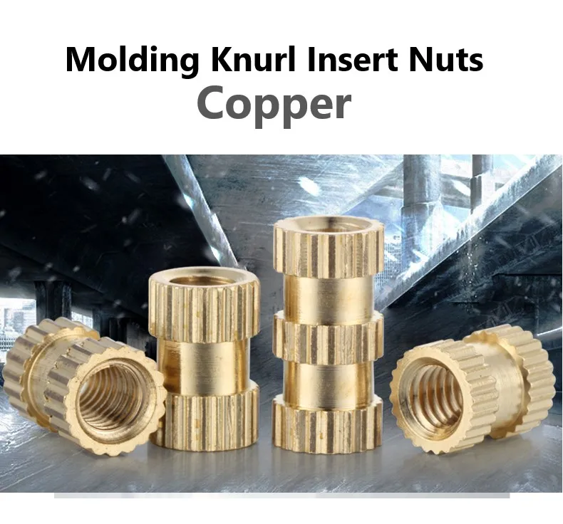 Thread Insert porca, incorporado Nutsert, Double Single Pass, UK Standard 1 4 20