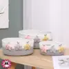 2 pieces of L+M woven basket table storage, cosmetics storage box, storage basket, bedside key table storage basket 1