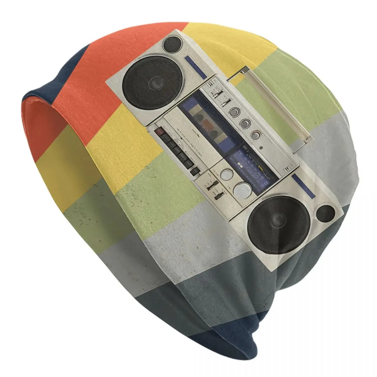 Boombox Boom Box Musica Sport Cappelli Retro Radio Bonnet Hat Skullies Berretti Caps