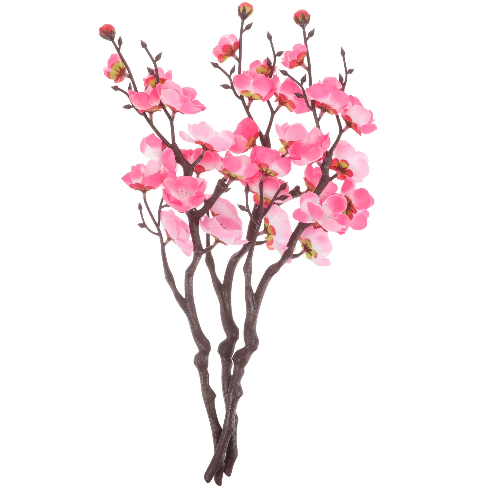 

3 Pcs Wintersweet Fake Flowers DIY Plum Blossom Decor Arrangement Next Day Decorations