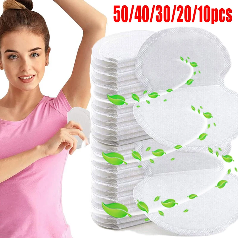 

10/30/50pcs Unisex Sweat Pads Summer Deodorants Underarm Anti Perspiration Sweat Pads Disposable Armpit Absorb Sweat Shield Pad