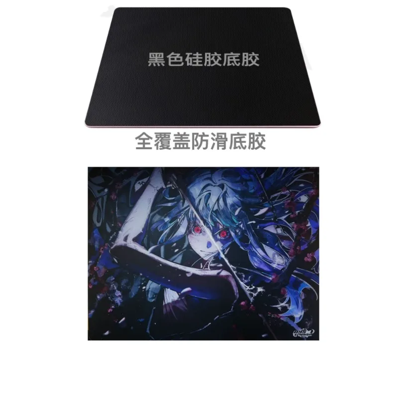 Dysphoria Tempered Glass Mouse Pads Custom SAYO Anime ESports
