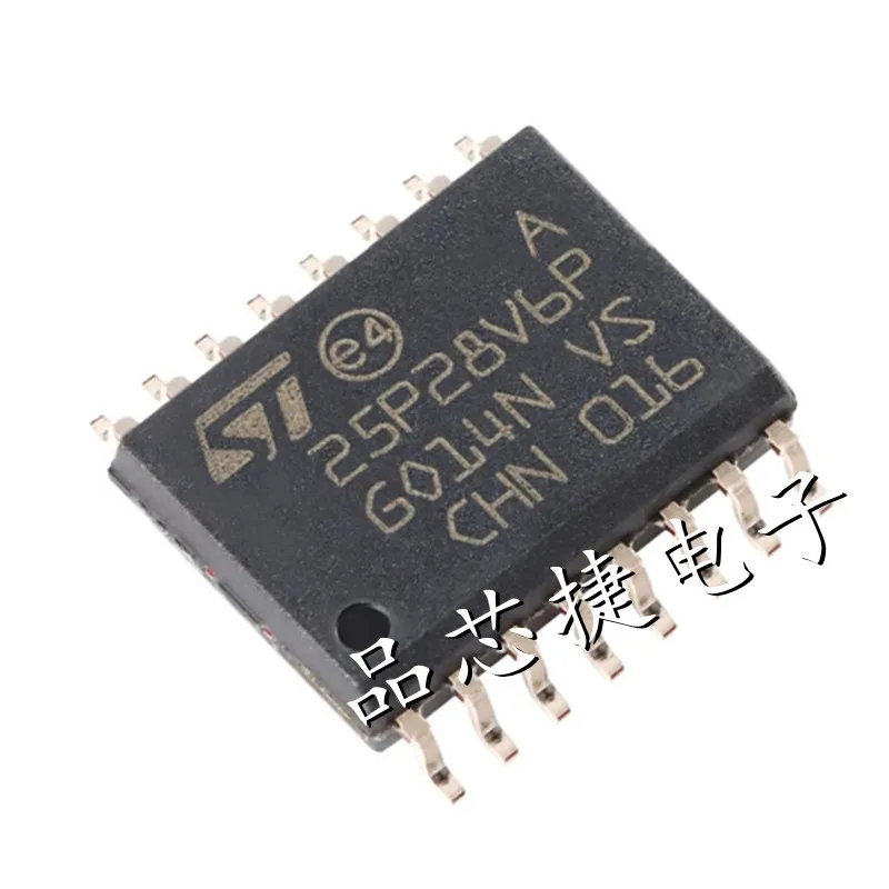 

5pcs/Lot M25P128-VMF6TPB Marking 25P28V6P SOIC-16 Serial Flash Embedded Memory With 54MHz SPI Bus Interface