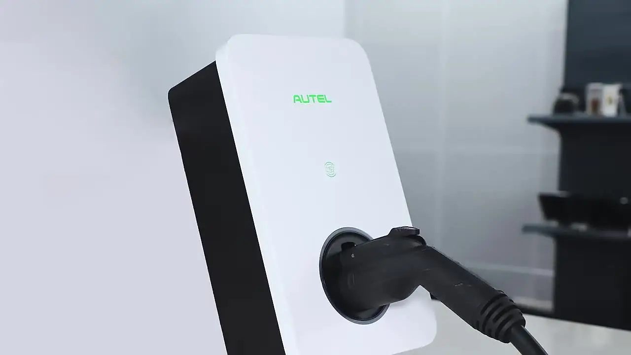 Autel MaxiCharger AC Lite 10 кВт 40 А домашнее зарядное устройство для электромобилей тип 1 J1772