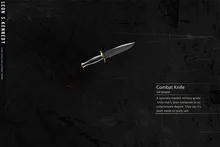 

1/6 DAMTOYS DAM DMS030 Resident Of The Evil 2 Lyon Sub-weapon Combat Knife Dagger Model For Action Figure Scene Component