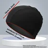 1pc Nylon Swim Cap for Men and Women Waterproof Elastic Swim Caps Protect Your Ears Essential for Family Swimming Training 2