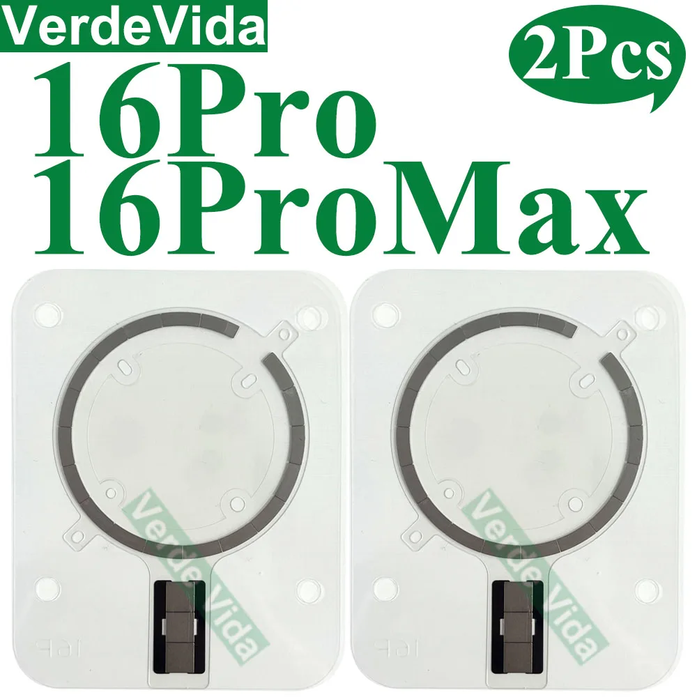 2Pcs 무선 NFC 충전 MagSafe 자석 iPhone 13 Pro Max 15 16 14 Plus 12 미니 NFC 자기 Magsafe 자석 서클 링