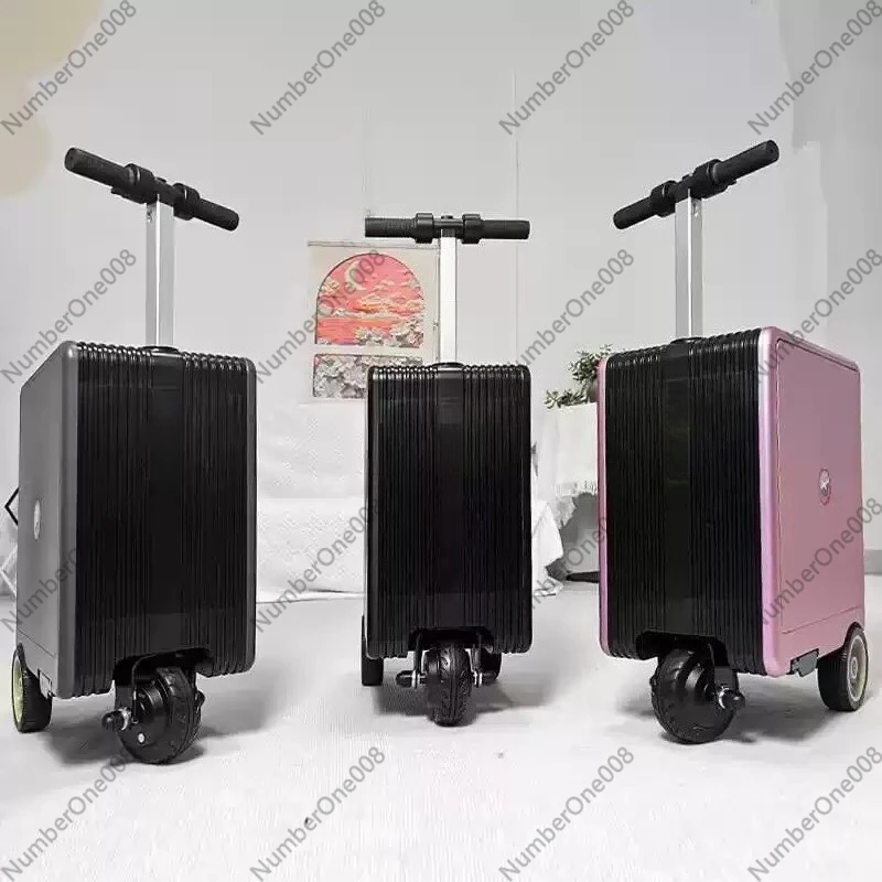 20L Akıllı bisikletli elektrikli valiz şifreli kilit geniş kapasiteli hafif uzun pil ömrü