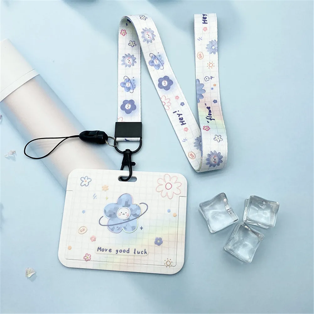 Nurse Id Card Holder Flower, Id Holder Retractable