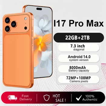 2026 NEW HOT Silicone Case For i17 Pro Max 7.3 Inch 5G Accessories Smartphone Shockproof Cover High Quality Global Edition 1