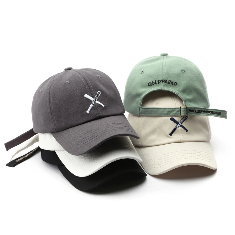 

NEW Korean Style Baseball Cap For Men Women Fashion Embroidery Trucker Hat Visors Snapback Peaked Caps Outdoor Sports Sun Hat