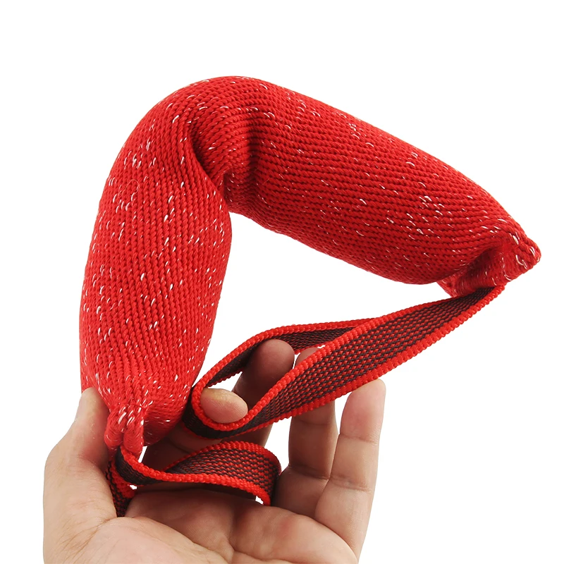 Dog Biting Pillow Tug Stick Hemp Training Chewing Durable Molar Clean Teeth Interactive Chew Toys Outdoor Pets Supplies