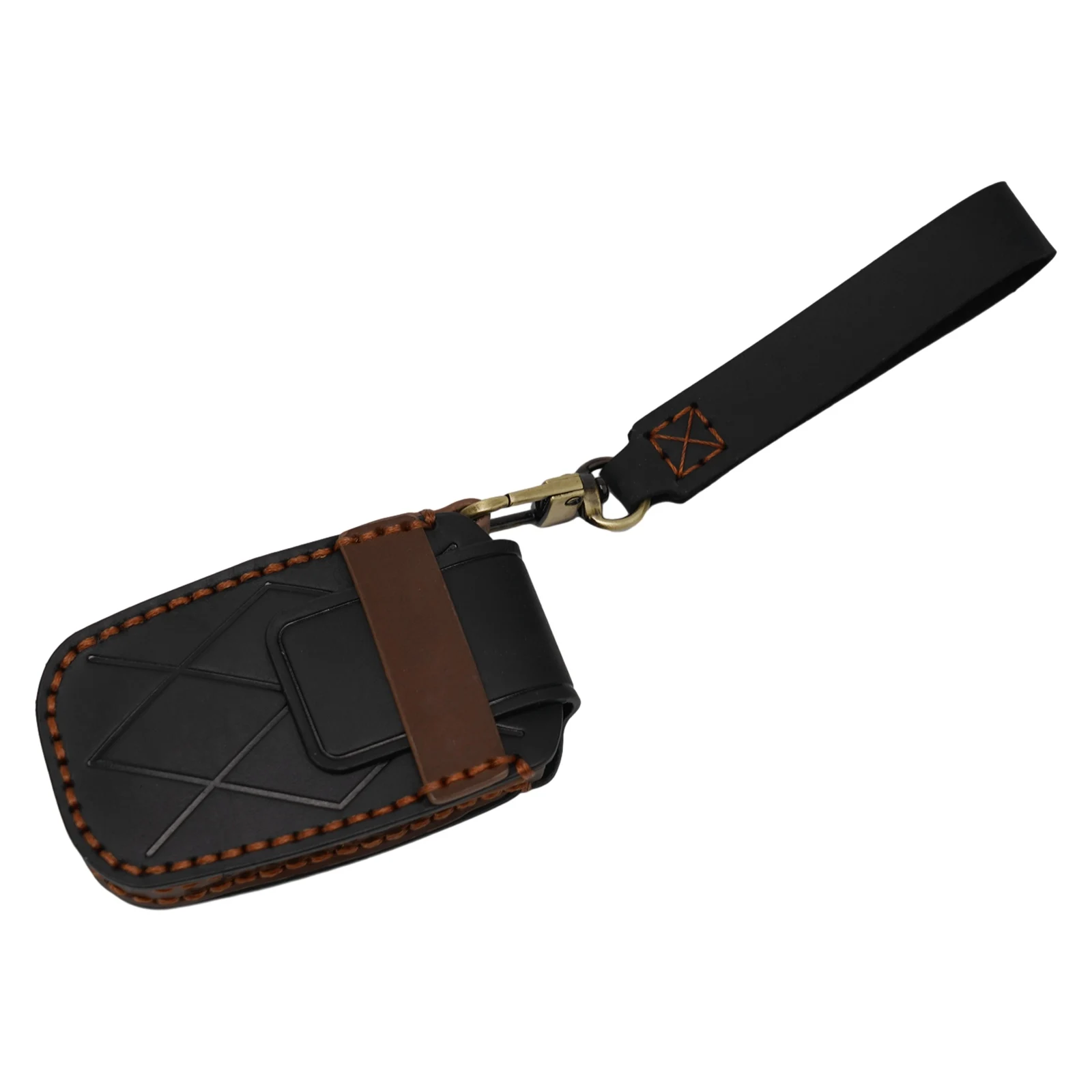 

Key Fob Case Car Key Cover Parts Remote Replacement Vehicle Accessories Cowhide Decor For Genesis GV60 GV90 G90