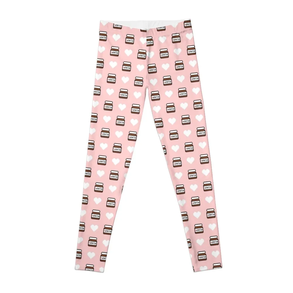 

Nutella - Food Lover Leggings gym top jogging pants sports for push up Golf wear Womens Leggings