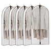 1PC Three-dimension case for dresses wardrobe clothes cover suit cover with zipper garment bag with clear window coat protector 6