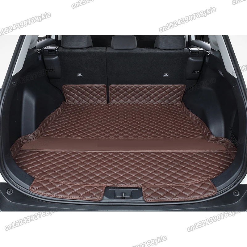 Кожаный коврик для багажника автомобиля подкладка груза Задняя Крышка toyota rav4 2019