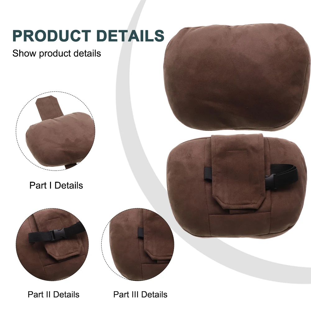 1 Pair Car Headrest Neck Support Maybach Design S Class Ultra Soft Pillow For Mercedes For Benz Universal Car Neck Pillow car pillow car headrest car neck pillow