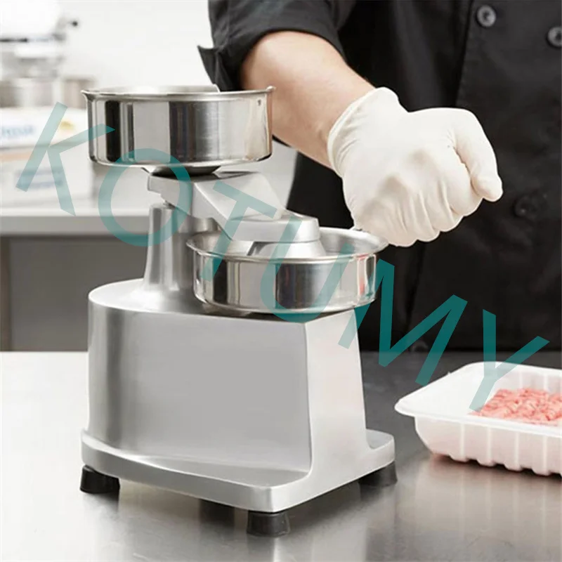 Stainless Steel 100/130/150cm Burger Press with 500 Sheets of Oil Absorbing Paper Manual Hamburger Patty Maker Kitchen Tool