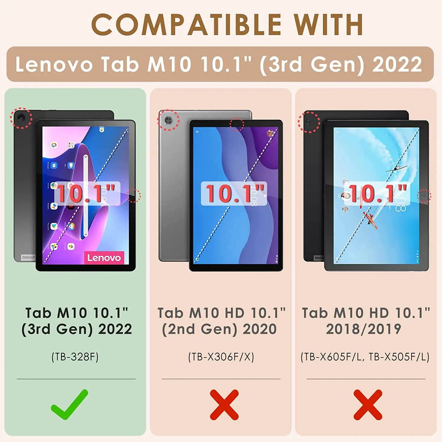 Tempered Glass Screen Protector for Lenovo Tab M10 3rd Generation 10.1 inch Tablet TB-328F TB-326FU tempered glass screen protector