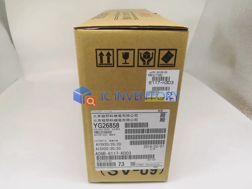 

1PCS NEW FANUC A06B-6117-H303
