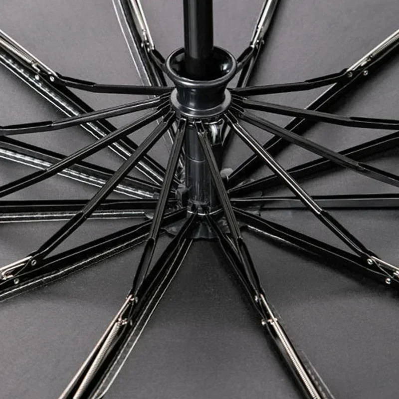 Automatic Umbrellas For Men And Women Folding Strengthening And Thickening Sunny Rain Dual-Purpose Sun Umbrellas Travel Umbrella