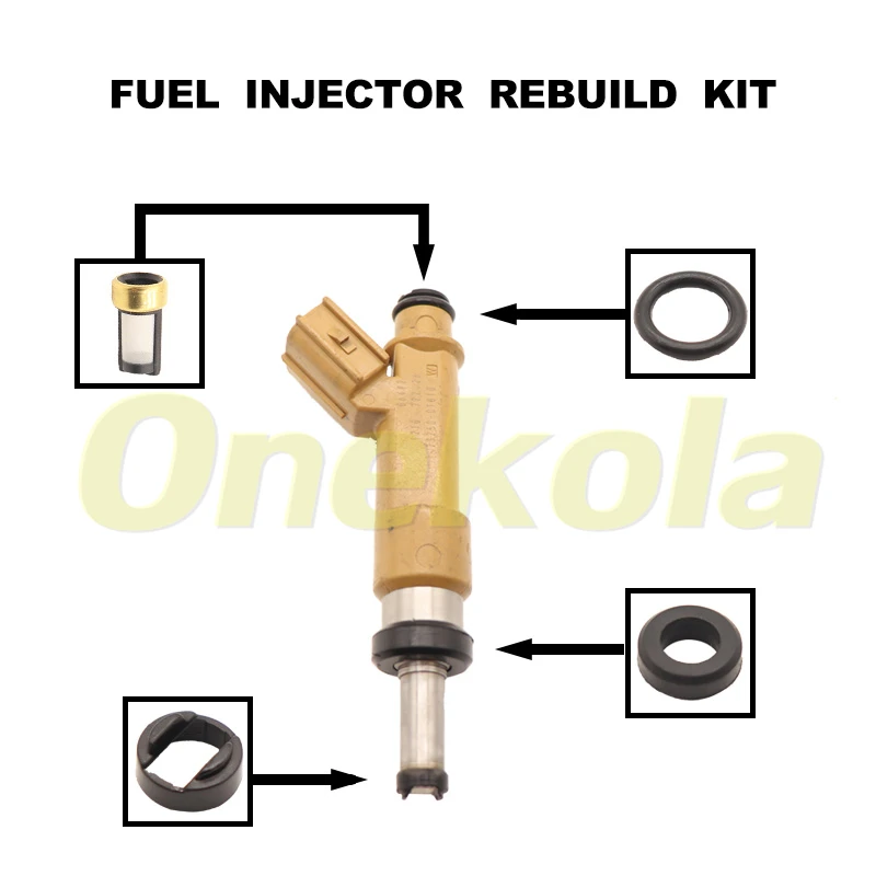 Injector Repair Kits Fuel Injector Repair Kits for 23250-0T010 23250-0T020 For 2009-2015 Toyota Corolla Matrix