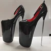 Pole Dance High Heels 19/22/30cm Extreme Platform Women Pumps Metal Heel Ankle Buckle Size 50 Pink Green Woman Wan Leisure Heels 1