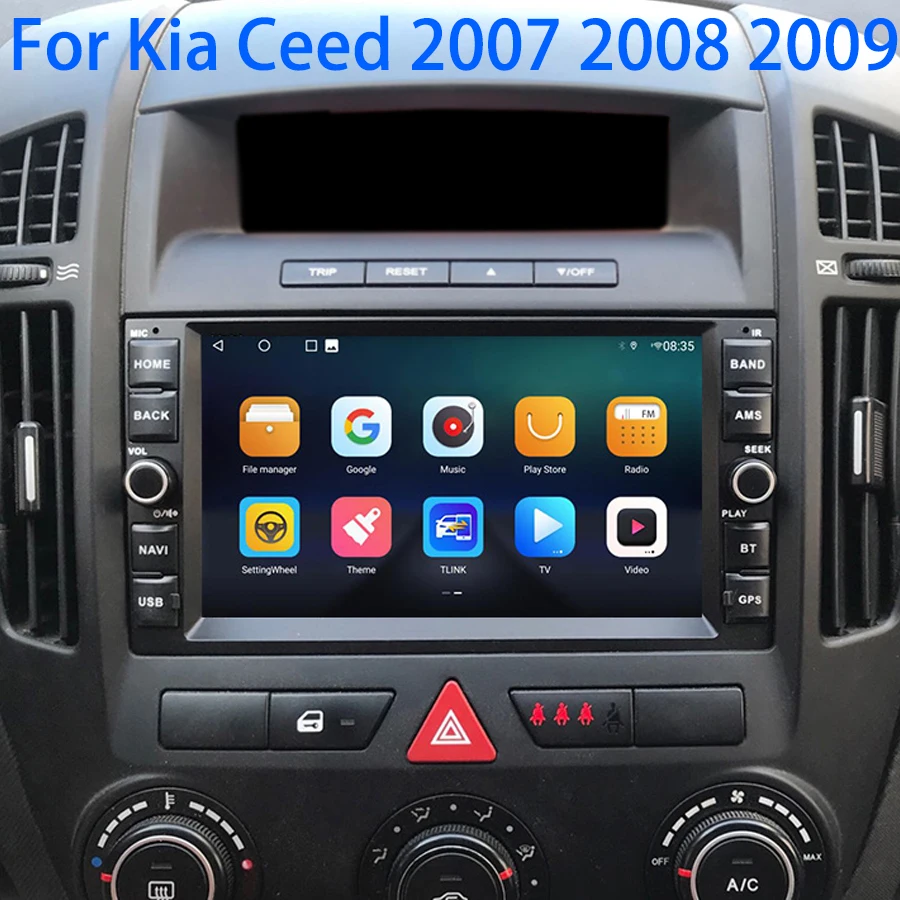 

Android 14.0 Car Radio Multimedia Player For Kia Ceed 2007 2008 2009 Venga GPS Navigation Autoradio Stereo Head Unit Carplay