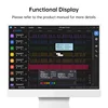 ALIENTEK Logic Analyzer DL16 250MHz Max Sample Rate 16Channels Logic Analyzer Tools ARM FPGA Debug Protocol Decoding Software 3