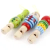 1pc Random Style Wooden Animal Small Whistle Children Early Learning Educational Toys Musical Instrument Kids Montessori Games 3