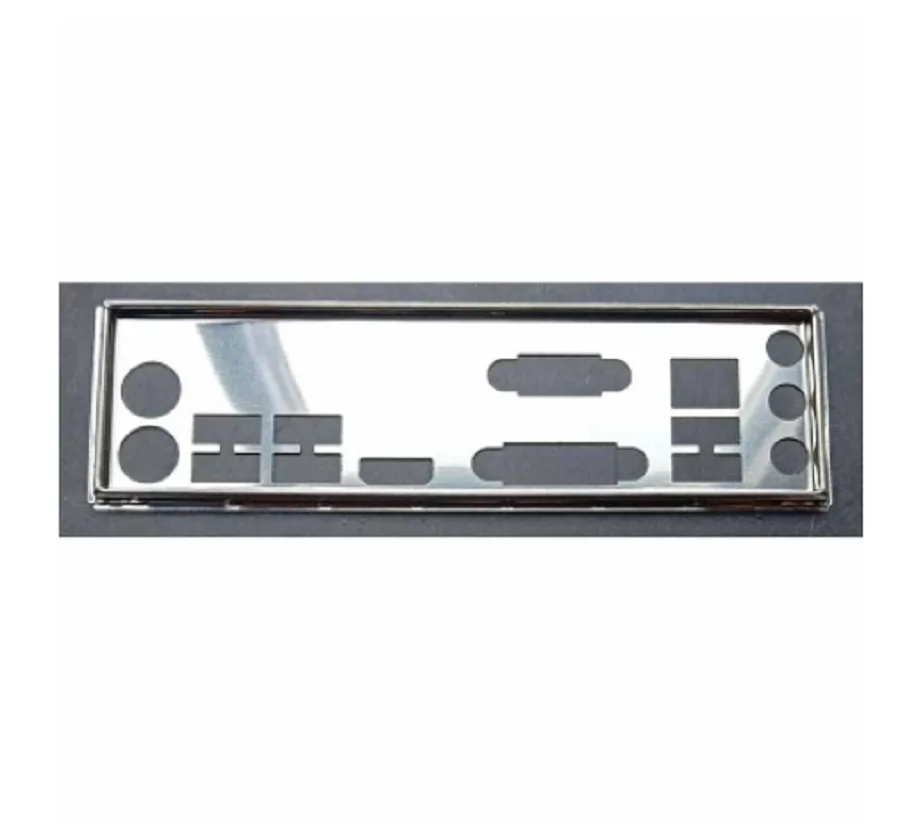 Io I/O Shield Piastra Posteriore Backplate Backplate Staffa Blende Acciaio Inossidabile Per Msi Z87-G41 Pc Mate Zh87-G41 Pc Mate