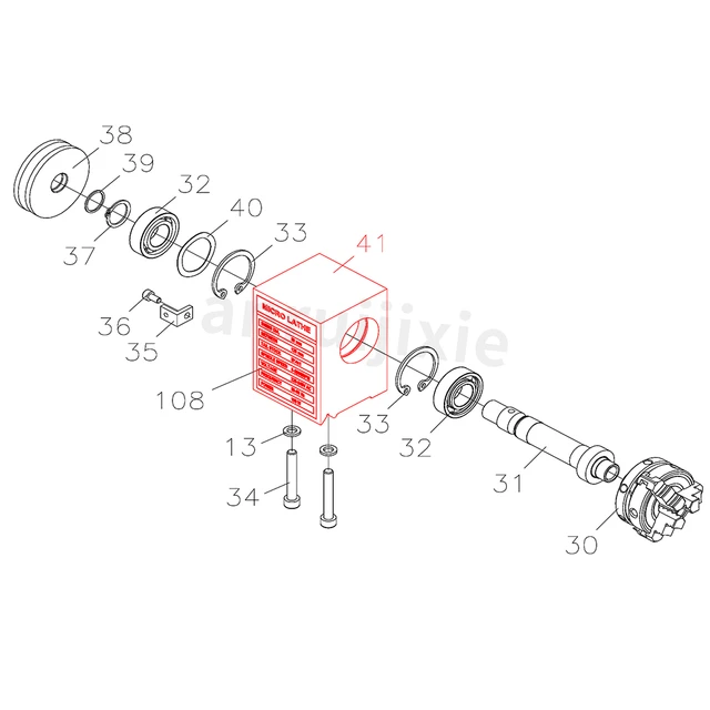 Lathe Headstock Parts