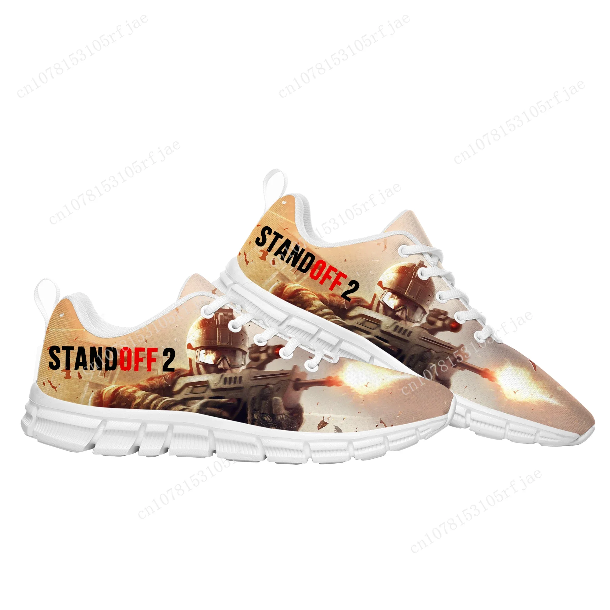 

Standoff 2 Sports Custom Shoes High Quality Hot Cartoon Game Mens Womens Teenager Fashion Sneaker Tailor Made Couple Built Shoes