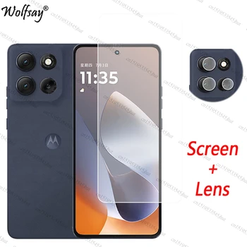 Protezione dell'obiettivo della fotocamera per Motorola Moto G100 Pro Protezione dello schermo Moto G100 Pro Vetro trasparente del telefono per Moto G100 Pro Glass