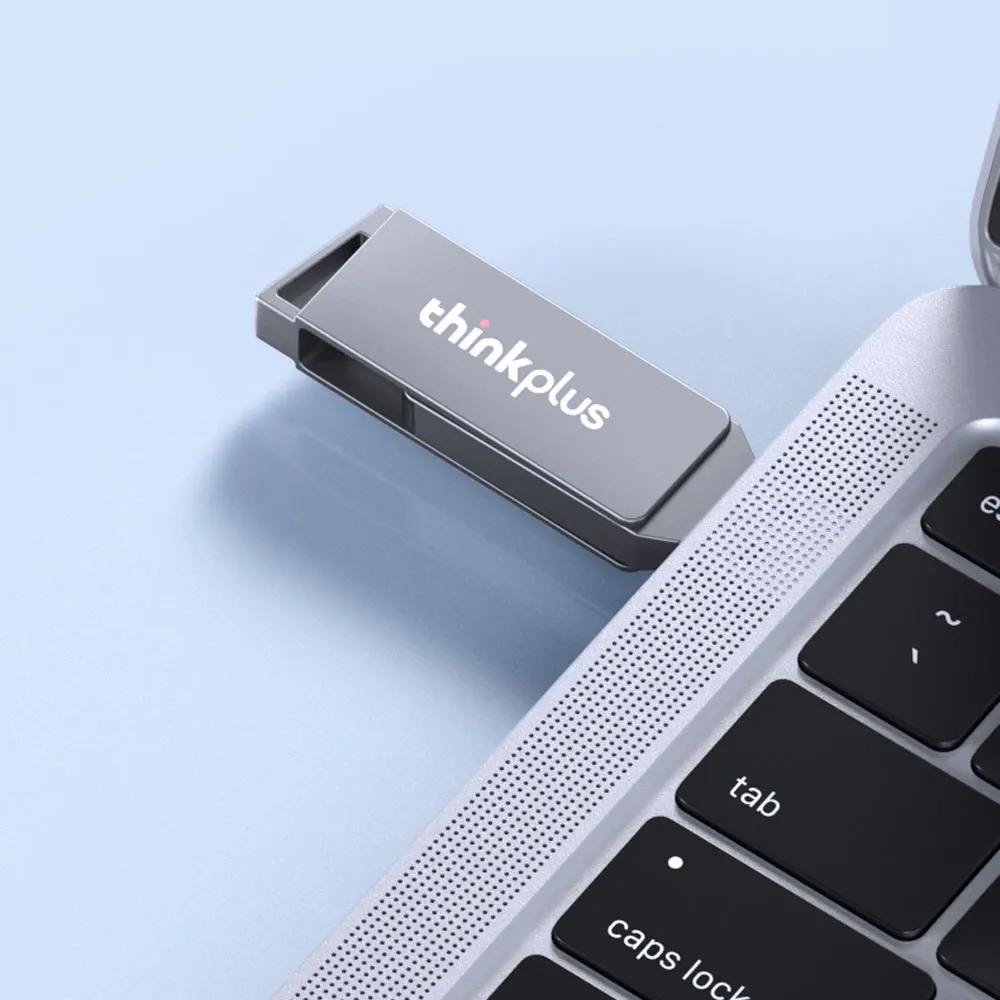 Lenovo Thinkplus-tipo c Flash Drive Stick Otg Dual-port Stick Usb de Metal Rotativo Disco u Usb 3.2 32gb 64gb 128gb 256gb Mu251 - Imagem 6