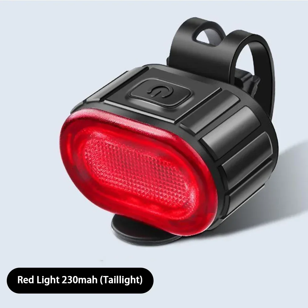 Bicycle Front Rear Light Set USB Charge Bike Waterproof Headlight Light MTB Cycling Taillight LED Lantern Bicycle Accessories