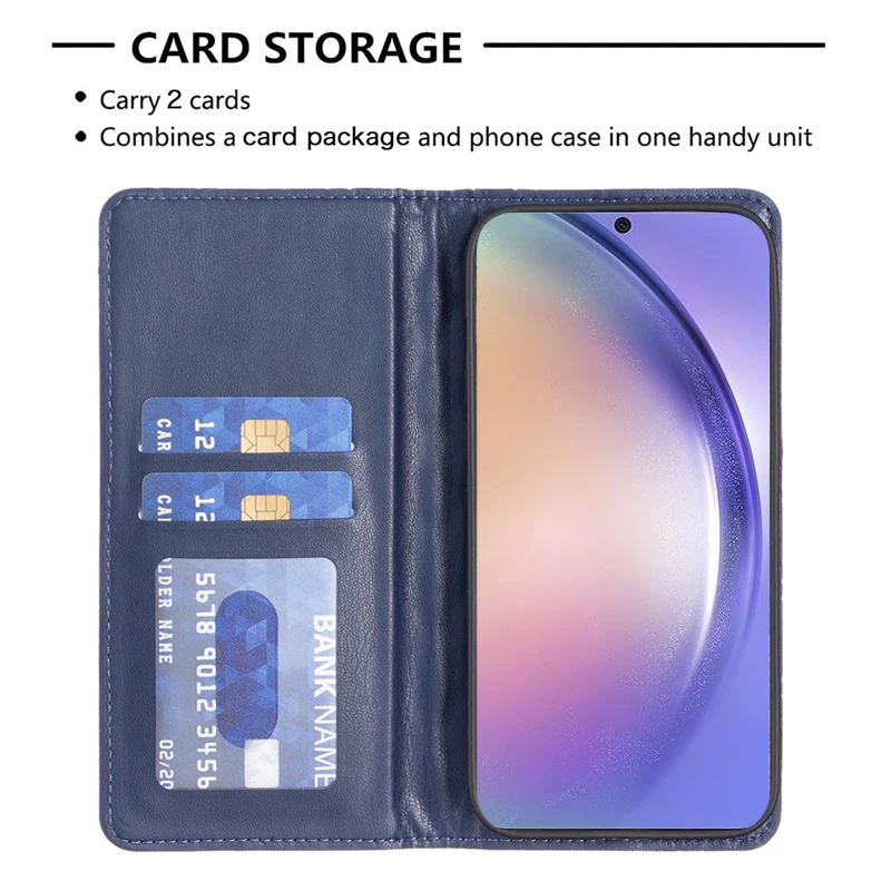 Compact Fragrance Leather Wallet Case