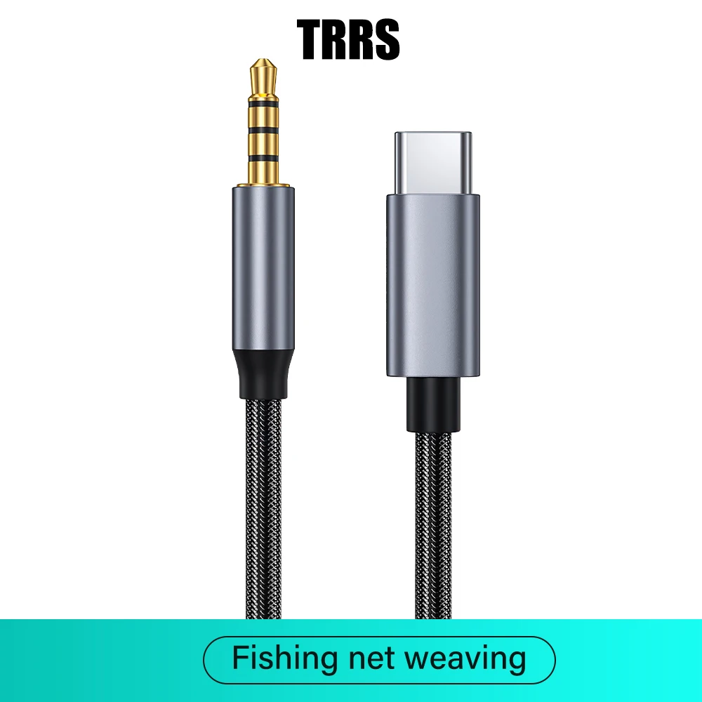 ตัวเลือกสินค้า สาย USB-C 3.5mm หูฟัง คุณภาพสูง ใช้งานได้ทั้งมือถือและแท็บเล็ต