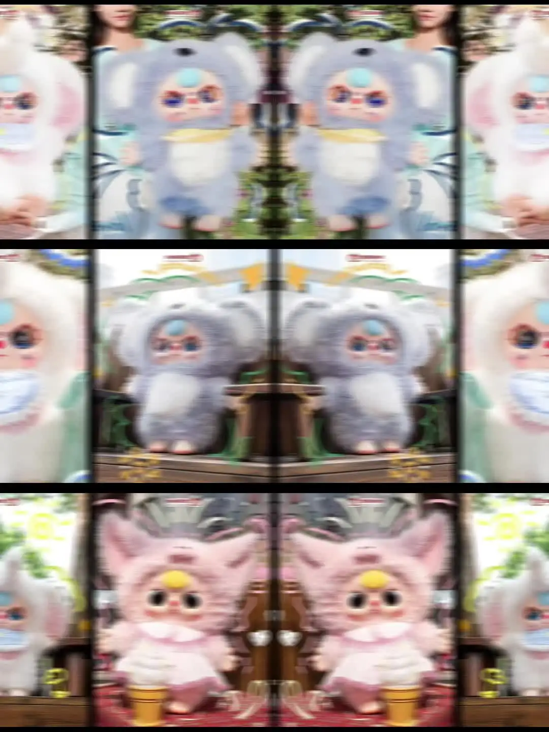 ぬいぐるみ Baby three 1000% New Baby Three 1000% Limited Blind Box Soft Vinyl Cute Doll