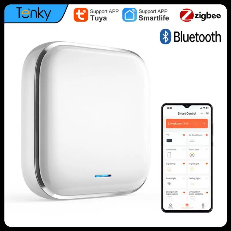 Tuya Zigbee/Ble Smart Gateway Hub Smart Home Bridge Smart Life App Telecomando Wireless Funziona Con Alexa Google Home