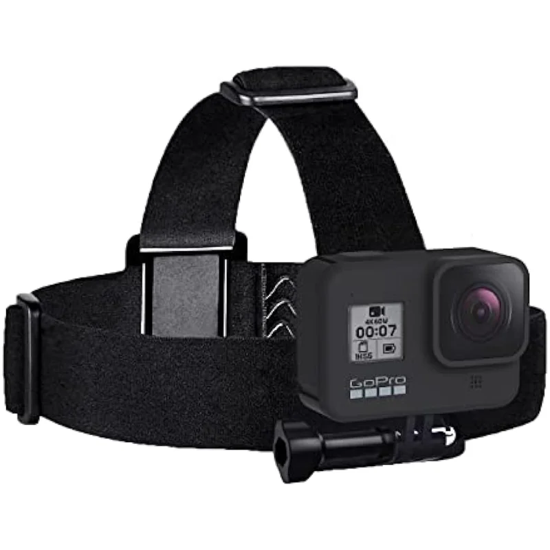 

Head Strap Mount Compatible with GoPro Hero11, 10, 9, 8, Hero7 Black, 7 Silver, 7 White, Hero 6, 5, 4 DJI Osmo Action Cameras