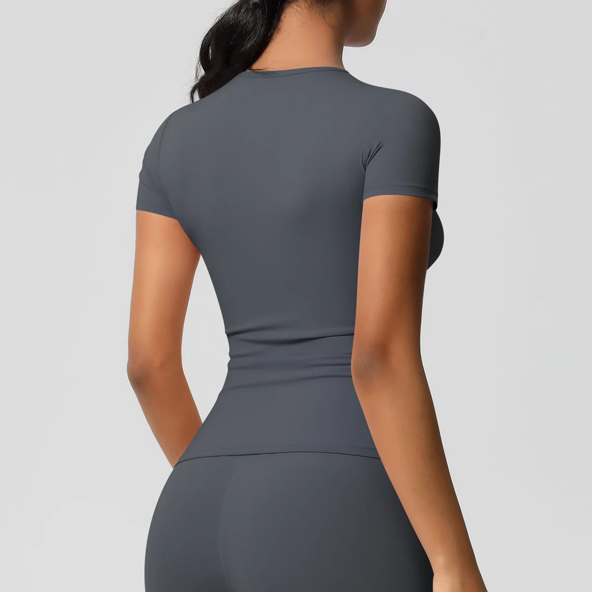 تجريب جاف صالح تنفس مرونة عالية سترة رياضية علوية...