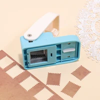 Rectangular Postage Stamp Punches Lever Action Puncher for Paper Crafting Scrapbooking DIY Projects Arts Crafts Supplies Scrapbo 4