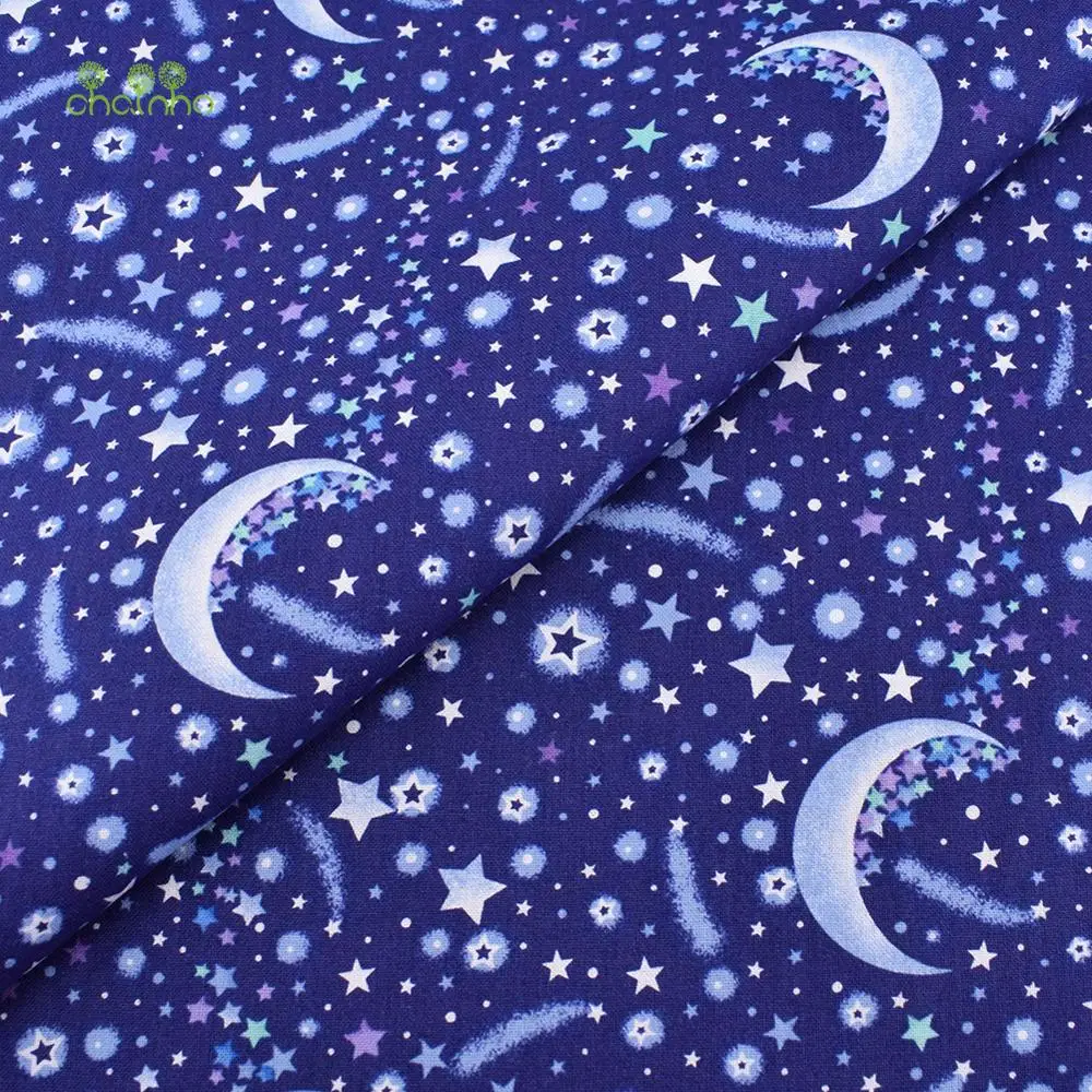 Chainho,Printed Plain Cotton Fabric,DIY Quilting Sewing Material,Patchwork Cloth,8 Bronzing Series Textile,20x25cm/Piece,15CD9