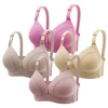Innovative Plus Size Full Cup Bras No Underwire with Side Gather and Push Up Designed for Enhanced Comfortable and Natural Shape 1